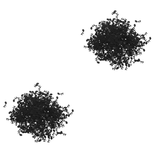 MAGICLULU 2 Packungen Musiknoten Konfetti Schwarz Tischdekoration Glänzend für Geburtstagsfeier Hochzeit Shower Party Supplies Musikalische Streudeko MAGICLULU 2 Packungen Musiknoten Konfetti Schwarz Tischdekoration Glänzend für Geburtstagsfeier Hochzeit Shower Party Supplies Musikalische Streudeko von MAGICLULU