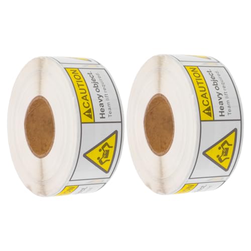 MAGICLULU 2 Rollen Aufkleber für Übergewicht Etikett schwer mit Das Objekt Hochleistungsband Klebstoff Team-Lift-Label Umzugsaufkleber für Kartons Aufkleber für Umzugskartons MAGICLULU 2 Rollen Aufkleber für Übergewicht Etikett schwer mit Das Objekt Hochleistungsband Klebstoff Team-Lift-Label Umzugsaufkleber für Kartons Aufkleber für Umzugskartons von MAGICLULU