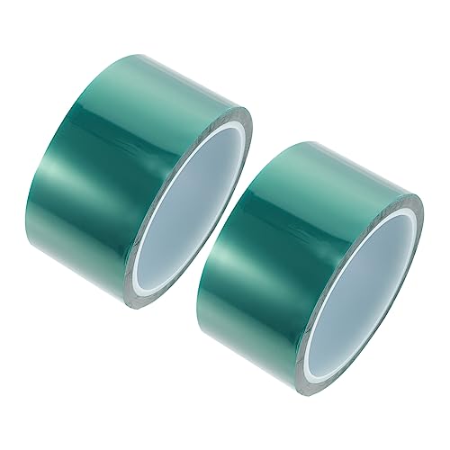 MAGICLULU 2 Rollen Hitzebeständiges Pet Klebeband für Elektronik Epoxidharz À für Löten Bastelarbeiten als Schutz Beim Epoxidharz Gießen von MAGICLULU