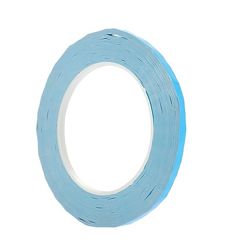 MAGICLULU 2 Rollen Wärmeleitfähiges Doppelseitiges Klebeband Doppelt Dünn Folienbandisolierung Einseitig Thermal Leitfähiges Klebeband Hochtemperaturband Thermoband Ballaststoff Blau von MAGICLULU