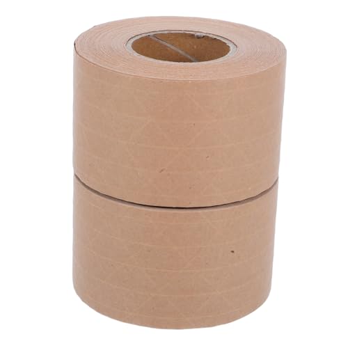 MAGICLULU 2 Rollen Wasseraktiviertes Kraftpapier Klebeband Schweres Reißfestes Verpackungsband mit Haftung Beschreibbares Biologisch Abbaubares Paketband für Sicheren Versand MAGICLULU 2 Rollen Wasseraktiviertes Kraftpapier Klebeband Schweres Reißfestes Verpackungsband mit Haftung Beschreibbares Biologisch Abbaubares Paketband für Sicheren Versand von MAGICLULU