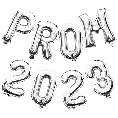 MAGICLULU 2 Sätze 2023 2023 Abschlussballons Party Ballonbogen-clips Braut, Um Luftballons Zu Sein Abschlussball Dekoration Klasse Von 2023 Ballons 2023 Neujahrsballons Silver Aluminiumfolie MAGICLULU 2 Sätze 2023 2023 Abschlussballons Party Ballonbogen-clips Braut, Um Luftballons Zu Sein Abschlussball Dekoration Klasse Von 2023 Ballons 2023 Neujahrsballons Silver Aluminiumfolie von MAGICLULU