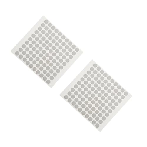 MAGICLULU 2 Sätze Doppelseitiger Schaumklebstoff Kleber Punkte Auto Klebeband Pads Quadratischer Schaum Klebehalterung Montieren Bürobedarf Doppelseitiges Schaumklebeband Weiß 500 Stück * 2 von MAGICLULU