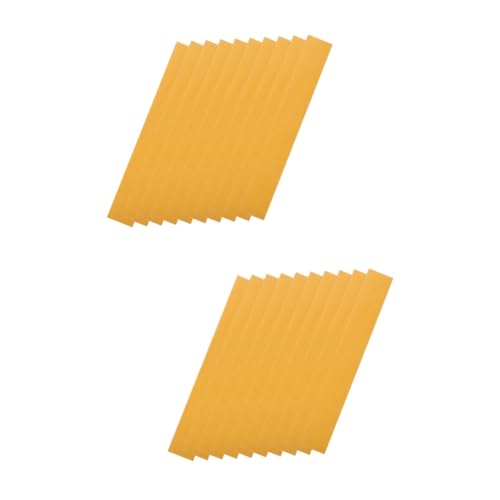MAGICLULU 2 Sätze Doppelseitiges Klebeband Doppelseitiges Wasserfestes Klebeband Holzbearbeitung Streifen Beidseitig Doppelseiten Band Einseitig Gelb Pvc 10 Stück * 2 MAGICLULU 2 Sätze Doppelseitiges Klebeband Doppelseitiges Wasserfestes Klebeband Holzbearbeitung Streifen Beidseitig Doppelseiten Band Einseitig Gelb Pvc 10 Stück * 2 von MAGICLULU