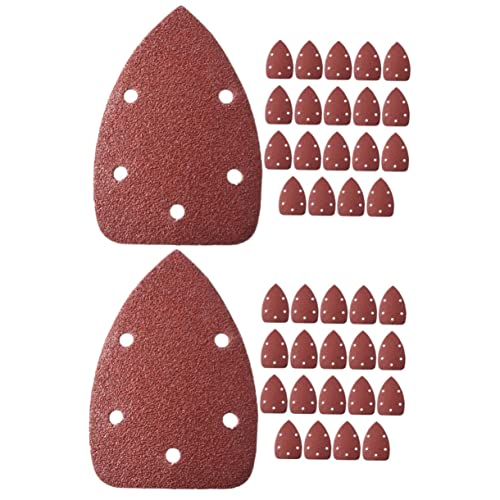 MAGICLULU 2 Sätze Dreieckiges Sandpapierblatt Nasses Trockenschleifpapier Schleifpapier Für Elektroschleifer Schleifen Schleifscheiben Für Bohrer Schleifpapier Für Elektrische 20 Stück * 2 MAGICLULU 2 Sätze Dreieckiges Sandpapierblatt Nasses Trockenschleifpapier Schleifpapier Für Elektroschleifer Schleifen Schleifscheiben Für Bohrer Schleifpapier Für Elektrische 20 Stück * 2 von MAGICLULU