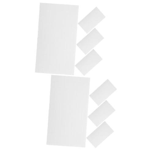 MAGICLULU 2 Sätze Foam Square Diy Doppelt Klebeband Doppelseitige Schaumstoffquadrate Pads Starkes Doppelseitiges Band Montageband Scrapbook Tape Quadrate Eva Weiß 4 Blätter * 2 von MAGICLULU