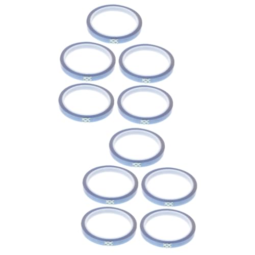 MAGICLULU 2 Sätze Hochtemperatur Klebeband Für Wärmeübertragungs Vinyl Hitzebeständiges Tape Für Sublimationsdruck Rückstandsfrei Langlebig Für Bastelarbeiten 5 Rollen * 2 MAGICLULU 2 Sätze Hochtemperatur Klebeband Für Wärmeübertragungs Vinyl Hitzebeständiges Tape Für Sublimationsdruck Rückstandsfrei Langlebig Für Bastelarbeiten 5 Rollen * 2 von MAGICLULU