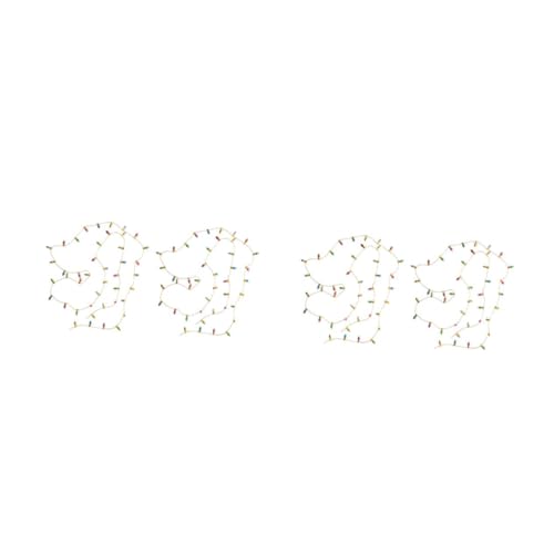MAGICLULU 2 Sätze Lamp Modell Für Puppenhaus Dekoration Für Weihnachts Und Babyparty Langlebig Für Landschaften Und Wohnaccessoires 2 Stück * 2 von MAGICLULU