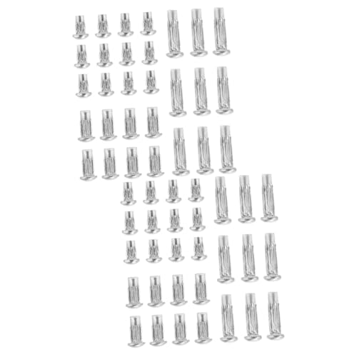 MAGICLULU 2 Sätze Solide Nieten Solide Feste Nieten Ersatz Nieten Für Stoff Halbrunde Nieten Gerändelte Vollnieten Beschilderung Vollnieten Aluminiumlegierung Silber 1500 Stück * 2 MAGICLULU 2 Sätze Solide Nieten Solide Feste Nieten Ersatz Nieten Für Stoff Halbrunde Nieten Gerändelte Vollnieten Beschilderung Vollnieten Aluminiumlegierung Silber 1500 Stück * 2 von MAGICLULU