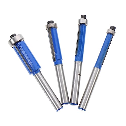 MAGICLULU 2 Sätze Teiliges Doppelflügel Fräser Für Holzverarbeitung Gerade Fräsen Für Cnc Präzises Von Spanplatten Sperrholz 4 Stück * 2 MAGICLULU 2 Sätze Teiliges Doppelflügel Fräser Für Holzverarbeitung Gerade Fräsen Für Cnc Präzises Von Spanplatten Sperrholz 4 Stück * 2 von MAGICLULU