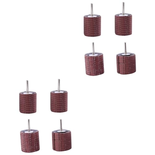 MAGICLULU 2 Sätze Teiliges Polierscheiben Schaft Schleifpapier Polierscheiben Für Metall Kunststoff Und Polierwerkzeug Abrasive Körnung 4 Stücke * 2 von MAGICLULU