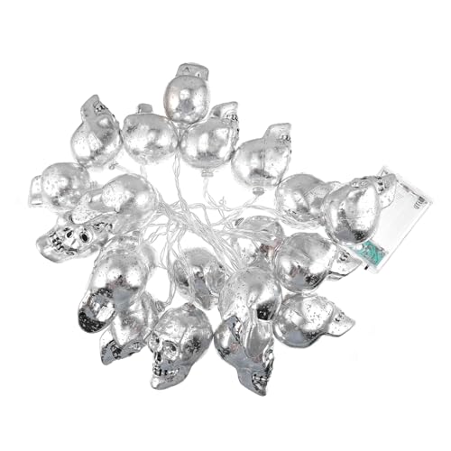 MAGICLULU 2 Sets Lichterketten Girlande Licht Nachtlicht Stromausfälle Halloween Skelett LED Licht Laternen Totenköpfe Taschenlampe Flackernd Betätigbar MAGICLULU 2 Sets Lichterketten Girlande Licht Nachtlicht Stromausfälle Halloween Skelett LED Licht Laternen Totenköpfe Taschenlampe Flackernd Betätigbar von MAGICLULU