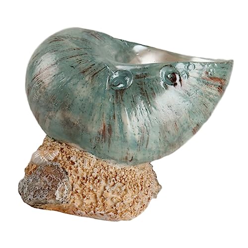 MAGICLULU 2 Stck. Muschelschmuck Tierdekoration Meeresschneckenstatue Am Strand Muschel Miniatur Meeresschneckenfiguren Conch Decoration Ozeandekor Herzstück Tischdekoration Blau Harz MAGICLULU 2 Stck. Muschelschmuck Tierdekoration Meeresschneckenstatue Am Strand Muschel Miniatur Meeresschneckenfiguren Conch Decoration Ozeandekor Herzstück Tischdekoration Blau Harz von MAGICLULU