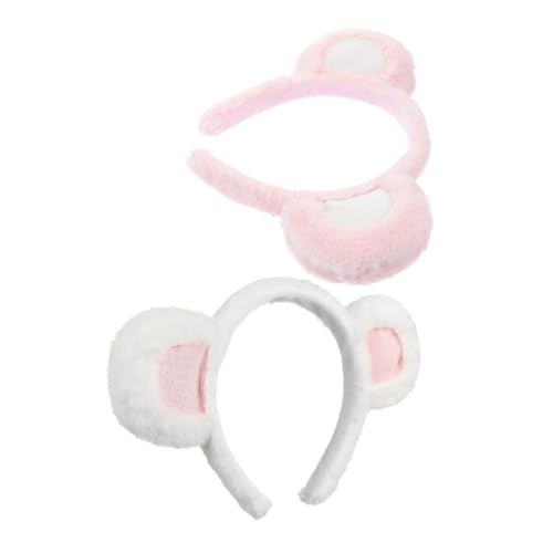 MAGICLULU 2 Stück Bärenohr Stirnband Kopfbedeckung für Party tragen Ohrhaarband Partykopf-Accessoire Bärenohren Haarband Bärenohren Spa-Stirnband erwachsene Bärenohren Stoff MAGICLULU 2 Stück Bärenohr Stirnband Kopfbedeckung für Party tragen Ohrhaarband Partykopf-Accessoire Bärenohren Haarband Bärenohren Spa-Stirnband erwachsene Bärenohren Stoff von MAGICLULU