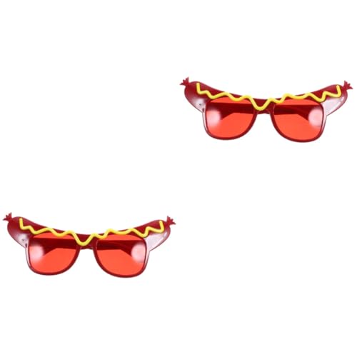 MAGICLULU 2 Stück Gläser Glaswaren Hot Dog Party Dekorationen Wein Kreative Brillen Party Foto Requisiten Steampunk Partytüten Zubehör Leuchtende Partyfüller Partygeschenk Hot Dog MAGICLULU 2 Stück Gläser Glaswaren Hot Dog Party Dekorationen Wein Kreative Brillen Party Foto Requisiten Steampunk Partytüten Zubehör Leuchtende Partyfüller Partygeschenk Hot Dog von MAGICLULU