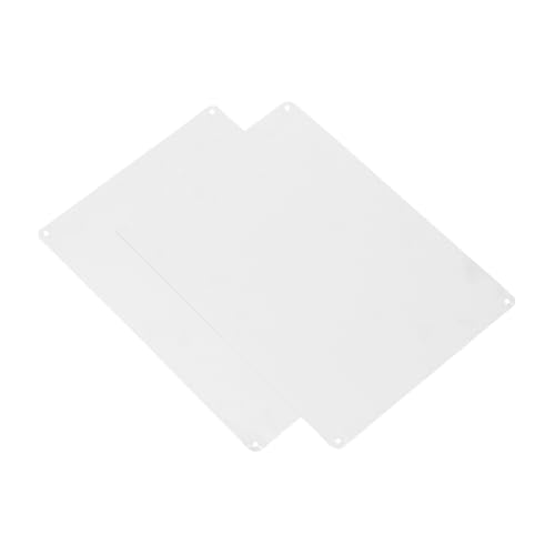 MAGICLULU 2 Stück Leeres Aluminiumschild leeres Türschild leere Beschilderung Aluminium-Metallschilder leeres Gartenschild Sublimationszeichenrohlinge leeres Schild leere Metallplatte Silber MAGICLULU 2 Stück Leeres Aluminiumschild leeres Türschild leere Beschilderung Aluminium-Metallschilder leeres Gartenschild Sublimationszeichenrohlinge leeres Schild leere Metallplatte Silber von MAGICLULU