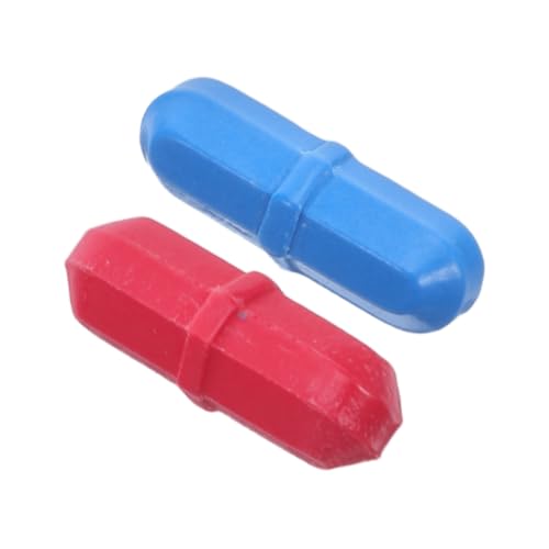 MAGICLULU 2 Stück Magnetische Rührstäbe Ptfe Stabiles Magnetrührer Bar Leise Präzise für Labor Hochviskose Flüssigkeiten Diy Experimente Diverse Farben von MAGICLULU
