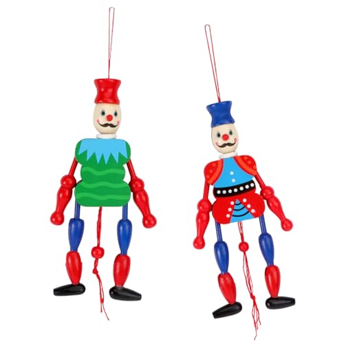 MAGICLULU 2 Stück Puppenspielzeug Aus Figur Marionettenpuppen Kerl Dekoration Erwachsene Hölzern Zufällige Farbe MAGICLULU 2 Stück Puppenspielzeug Aus Figur Marionettenpuppen Kerl Dekoration Erwachsene Hölzern Zufällige Farbe von MAGICLULU
