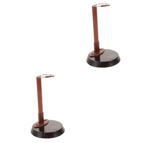 MAGICLULU 2 Stück Puppenständer Mädchen Puppenträger Figur Stand Puppen für puppenzubehör Display-Ständer Puppenanzeige Ständer für Puppen Holz Brown MAGICLULU 2 Stück Puppenständer Mädchen Puppenträger Figur Stand Puppen für puppenzubehör Display-Ständer Puppenanzeige Ständer für Puppen Holz Brown von MAGICLULU