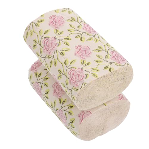 MAGICLULU 2 Stück Rollen Sie Toilettenpapier blumenmuster personalisiertes toilettenpapier rosa toilettenpapier Papierservietten für Decoupage babyparty mädchen dekorationen Bunte Servietten von MAGICLULU