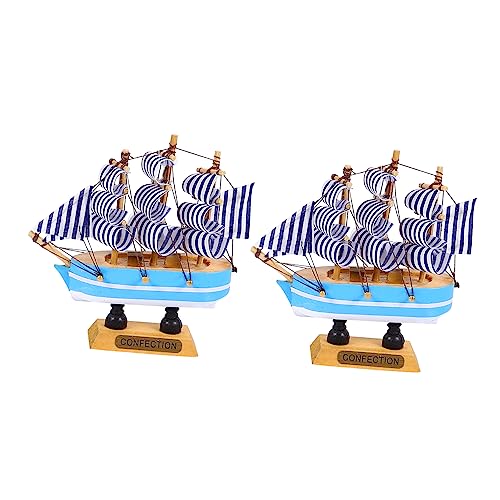MAGICLULU 2 Stück Sailboat Cake Topper Kreative Tortendeko für Abschlussfeiern Wiederverwendbare Kuchenaccessoires Einzigartige Tischdekoration für Graduation Partys von MAGICLULU
