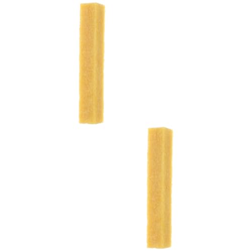 MAGICLULU 2 Stück Schleifpapier Radiergummi Entferner Gummis Reinigung Kleberadierer entfernen Leimreiniger Kleberradierer zum Reinigen des Klebers Leimentfernung Radiergummi aus Gummi von MAGICLULU