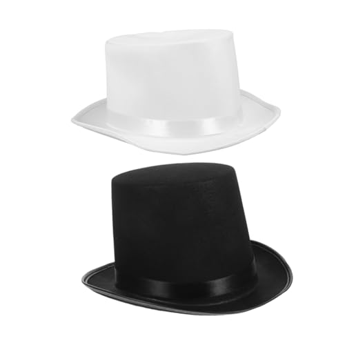 MAGICLULU 2 Stück Tarnkappe Partydekoration Partyhut Kreative Dekoration Rollenspielhut Kostümhut hüte für Kappen entzückender beschwörender Hut Zaubererkostüm Hut Polyesterfilz von MAGICLULU
