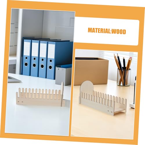 MAGICLULU 2 Stück Teiliges Holz Kartenständer Tragbarer Tischkartenhalter mit Mehrstufigem Design Organizer für Grußkarten Postkarten Fotos Kompakt und Vielseitig für Zuhause Büro und Events von MAGICLULU