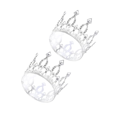 MAGICLULU 2 Stück Teiliges Strass für Braut und Geburtstag Funkelnde Silber Tiara Leichter Brautschmuck und Prinzessinnen Kopfschmuck für Hochzeiten Partys Abschlussball und Festliche MAGICLULU 2 Stück Teiliges Strass für Braut und Geburtstag Funkelnde Silber Tiara Leichter Brautschmuck und Prinzessinnen Kopfschmuck für Hochzeiten Partys Abschlussball und Festliche von MAGICLULU
