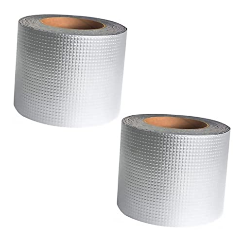 MAGICLULU 2 Stück Wasserdichtes Reparaturband Selbstklebendes Dichtungsband für Leckagen Hochleistungs Klebeband für Industriefixierungen Heimwerkerprojekte von MAGICLULU