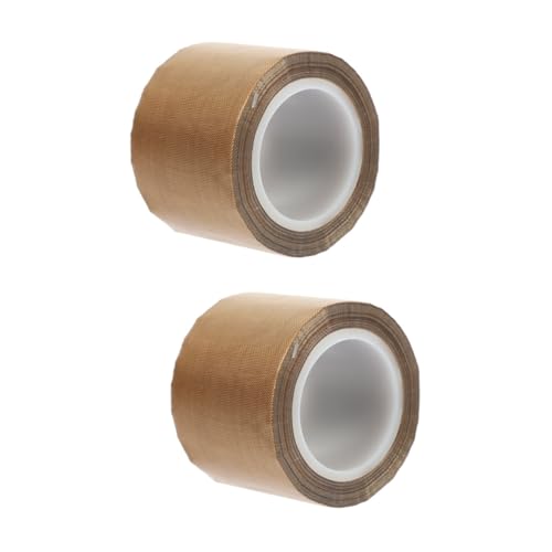 MAGICLULU 2 Stück hitzebeständiges Klebeband Isolierung Wärmeband Hitzebeständiges Transferband thermisches Klebeband Auspuffband Hochtemperatur Hitzebeständiges Band Glasfasergewebe Braun MAGICLULU 2 Stück hitzebeständiges Klebeband Isolierung Wärmeband Hitzebeständiges Transferband thermisches Klebeband Auspuffband Hochtemperatur Hitzebeständiges Band Glasfasergewebe Braun von MAGICLULU