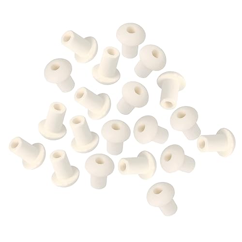 MAGICLULU 20 Stück Dochthalter Kerzendocht Inhaber Porzellan Dochte für Öllampen Bausätze Oil lamp Wick Ersatzdocht Kerosin -Lampenteile Ceramic Holder Oil lamp Kerzenöllampen Keramik Beige MAGICLULU 20 Stück Dochthalter Kerzendocht Inhaber Porzellan Dochte für Öllampen Bausätze Oil lamp Wick Ersatzdocht Kerosin -Lampenteile Ceramic Holder Oil lamp Kerzenöllampen Keramik Beige von MAGICLULU