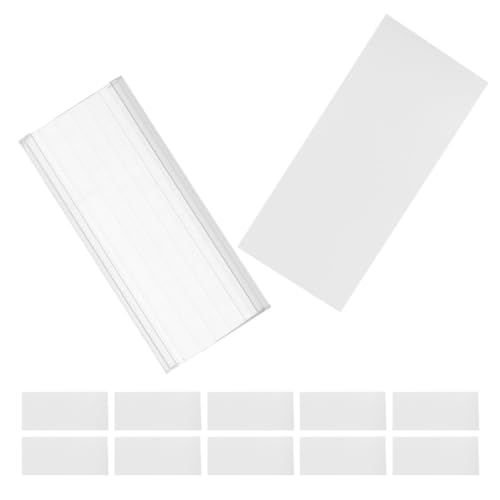 MAGICLULU 20 Stück Etikettenhalter für Transparente Preisschilder Clips für Supermarkt Einzelhandel Stabil und Einfach Aktualisierbar für Verkaufsanzeigen von MAGICLULU