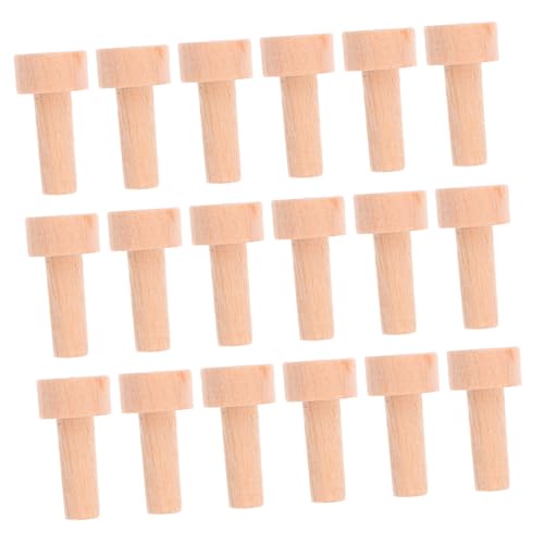 MAGICLULU 20 Stück Mini Holzstifte Rundkopf Ergonomisch Holz dübel Basteln DIY Handwerk für Zugräder und Kleine Möbel Holzachsen Pins Naturholz MAGICLULU 20 Stück Mini Holzstifte Rundkopf Ergonomisch Holz dübel Basteln DIY Handwerk für Zugräder und Kleine Möbel Holzachsen Pins Naturholz von MAGICLULU
