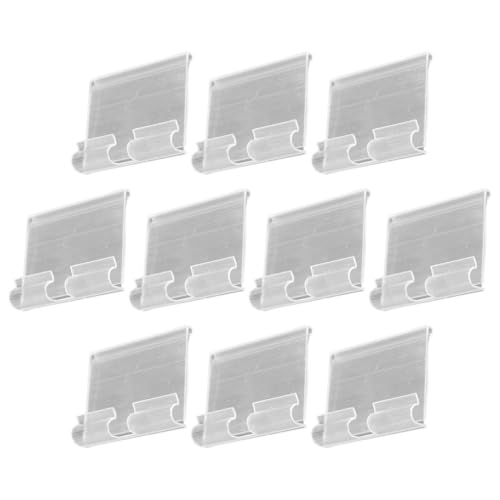 MAGICLULU 20 Stück Preisschilderhalter für Supermärkte Transparente Etikettenständer Einfaches Einsteckdesign Einsetzbar für und Verkaufsflächen MAGICLULU 20 Stück Preisschilderhalter für Supermärkte Transparente Etikettenständer Einfaches Einsteckdesign Einsetzbar für und Verkaufsflächen von MAGICLULU