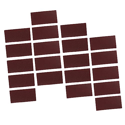 MAGICLULU 20 Stück Sandpapier Scheiben Schleifpapierblock Schleifscheibe Streugut san disc sanding paper Schleifpapier zum Polieren von Metall Schleifpapier zum Schleifen Flanell Brown MAGICLULU 20 Stück Sandpapier Scheiben Schleifpapierblock Schleifscheibe Streugut san disc sanding paper Schleifpapier zum Polieren von Metall Schleifpapier zum Schleifen Flanell Brown von MAGICLULU
