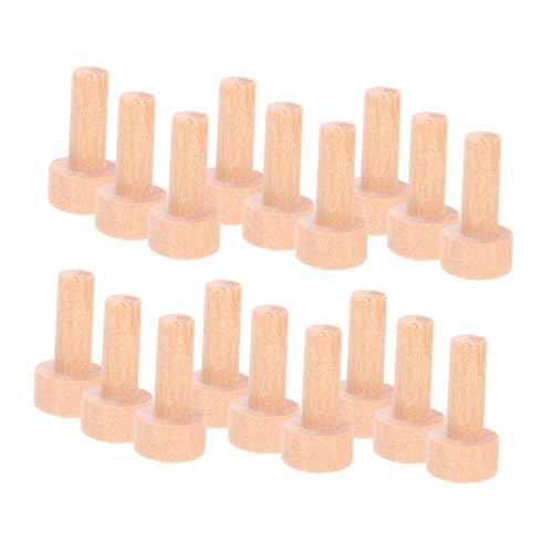 MAGICLULU 20 Stück Teiliges Mini Holzachsenstifte Rundkopf aus Massivem Holz für DIY Bastelarbeiten Holzprojekte Geeignet für Zugräder und Handwerksbedarf MAGICLULU 20 Stück Teiliges Mini Holzachsenstifte Rundkopf aus Massivem Holz für DIY Bastelarbeiten Holzprojekte Geeignet für Zugräder und Handwerksbedarf von MAGICLULU