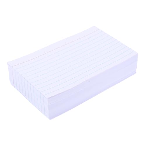 MAGICLULU 200 Stück Karteikarte Karten Mit Tabs Notizblöcke Für Schreibwaren Linierte Karteikarten Süße Karteikarten Tragbare Flash-karten Notizkarten Leer Lernkarten Papier MAGICLULU 200 Stück Karteikarte Karten Mit Tabs Notizblöcke Für Schreibwaren Linierte Karteikarten Süße Karteikarten Tragbare Flash-karten Notizkarten Leer Lernkarten Papier von MAGICLULU