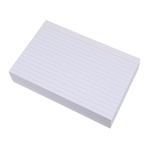 MAGICLULU 200 Stück Karteikarte linierte Notizkarte College -Vorräte schwere Lernkarten Karteikarten ausgekleidet süße Karteikarten Karteikartenbuch Karteikarten lernen Papier MAGICLULU 200 Stück Karteikarte linierte Notizkarte College -Vorräte schwere Lernkarten Karteikarten ausgekleidet süße Karteikarten Karteikartenbuch Karteikarten lernen Papier von MAGICLULU