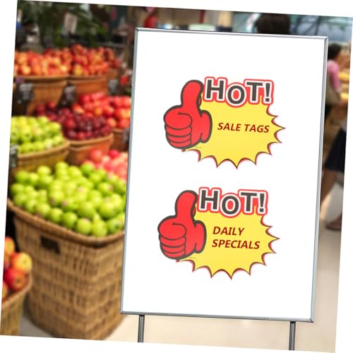 MAGICLULU 200 Stück Preisetiketten Gelb Blanko Verkaufsschilder für Einzelhandel Supermarkt Preislabels Sichtbare Preisschilder für Verkaufsförderung und Geschäftsanwendungen MAGICLULU 200 Stück Preisetiketten Gelb Blanko Verkaufsschilder für Einzelhandel Supermarkt Preislabels Sichtbare Preisschilder für Verkaufsförderung und Geschäftsanwendungen von MAGICLULU