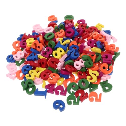 MAGICLULU 200 Stück Teiliges Holzzahlen Bunte Zahlen aus Holz Hohe Holzzahlen Deko für DIY Basteln Tischdekoration Party Feier MAGICLULU 200 Stück Teiliges Holzzahlen Bunte Zahlen aus Holz Hohe Holzzahlen Deko für DIY Basteln Tischdekoration Party Feier von MAGICLULU