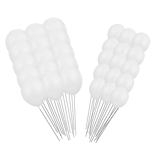 MAGICLULU 200Stücke Weiße Luftballons Verschiedenen Partyballons Für Hochzeiten Geburtstagsfeiern Und Babypartys Dekoration Für Besondere MAGICLULU 200Stücke Weiße Luftballons Verschiedenen Partyballons Für Hochzeiten Geburtstagsfeiern Und Babypartys Dekoration Für Besondere von MAGICLULU