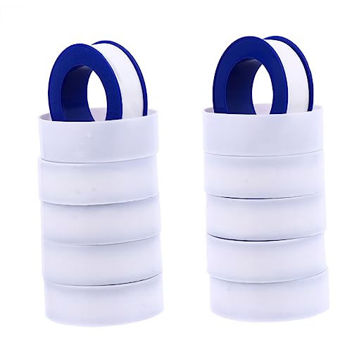 MAGICLULU 20Stücke Ptfe Dichtungsband Hochwertiges Klebeband Für Gas Wasserleitungen Vielseitig Einsetzbar Für Sanitär Gartenanwendungen von MAGICLULU