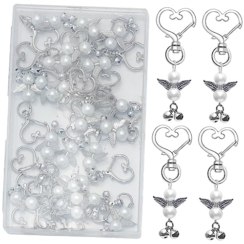 MAGICLULU Engel Schlüsselanhänger 22 Stück Kreativer Engelschlüssel Hochzeitsdeko MAGICLULU Engel Schlüsselanhänger 22 Stück Kreativer Engelschlüssel Hochzeitsdeko von MAGICLULU