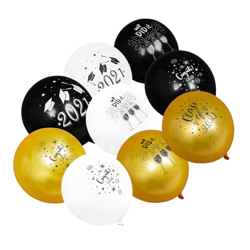 MAGICLULU 24 Stück 12 Zoll Kreative Abschlussballons Aus Latex Für Sicheres Auslaufsicheres Design Für Selfie-requisiten Für Feiern Im Innen- Und Außenbereich MAGICLULU 24 Stück 12 Zoll Kreative Abschlussballons Aus Latex Für Sicheres Auslaufsicheres Design Für Selfie-requisiten Für Feiern Im Innen- Und Außenbereich von MAGICLULU