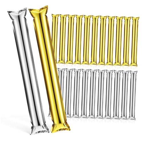 MAGICLULU 24 Stück Fußballspiel Geräuschmacher Lärm Fußballhorn Sportpfeife Mit Lanyard Stadion Aufblasbare Jubelstöcke Bam Gashupe Fußball Horn Party-horn Schlag Aluminiumfolie MAGICLULU 24 Stück Fußballspiel Geräuschmacher Lärm Fußballhorn Sportpfeife Mit Lanyard Stadion Aufblasbare Jubelstöcke Bam Gashupe Fußball Horn Party-horn Schlag Aluminiumfolie von MAGICLULU