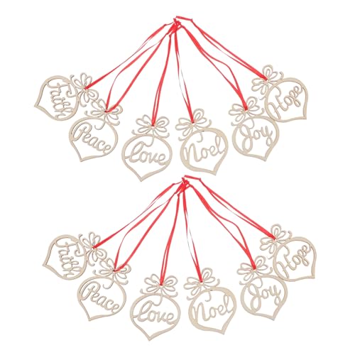 MAGICLULU 24 Stück Teiliges Holzanhänger zum Basteln DIY Weihnachtsdekorationen Leichte Holzscheiben für Baum Tür Wand Vielseitige Holzornamente für Festliche Atmosphäre MAGICLULU 24 Stück Teiliges Holzanhänger zum Basteln DIY Weihnachtsdekorationen Leichte Holzscheiben für Baum Tür Wand Vielseitige Holzornamente für Festliche Atmosphäre von MAGICLULU