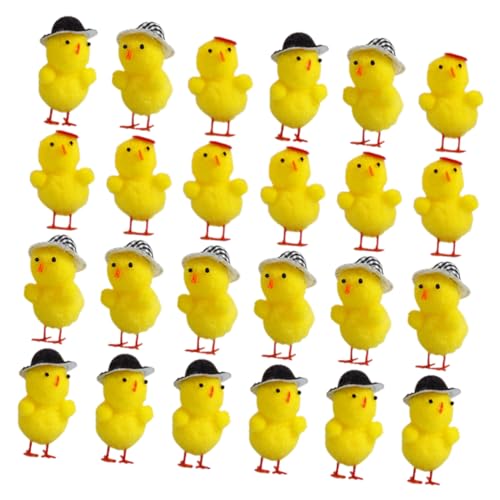 MAGICLULU 24 Stück Teiliges Kleine Plüschküken Osterdekoration Niedliche Mini Stofftiere für Tischdeko Vielseitig Einsetzbar als Party und Geschenkartikel Leichte für und Bürogestaltung MAGICLULU 24 Stück Teiliges Kleine Plüschküken Osterdekoration Niedliche Mini Stofftiere für Tischdeko Vielseitig Einsetzbar als Party und Geschenkartikel Leichte für und Bürogestaltung von MAGICLULU