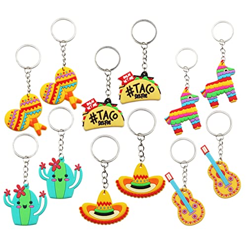 MAGICLULU 24St Cartoon-Schlüsselanhänger Rucksack-Schlüsselanhänger Taco-Party schlüsselanhänger kinder fasching mitgebsel Schlüsselanhänger für Kinder Taschenschlüsselanhänger PVC MAGICLULU 24St Cartoon-Schlüsselanhänger Rucksack-Schlüsselanhänger Taco-Party schlüsselanhänger kinder fasching mitgebsel Schlüsselanhänger für Kinder Taschenschlüsselanhänger PVC von MAGICLULU
