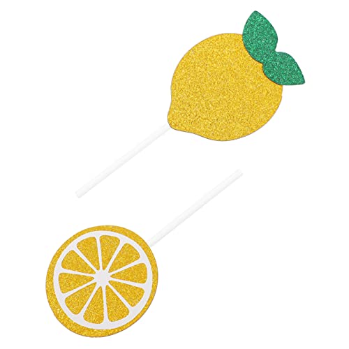 MAGICLULU 24Stücke Zitronen Cupcake Topper Mit Glitzer Für Partydekoration Tortendekoration Für Babyparty Und Geburtstagsfeier Langlebig Und Sicher Aus Hochwertigem MAGICLULU 24Stücke Zitronen Cupcake Topper Mit Glitzer Für Partydekoration Tortendekoration Für Babyparty Und Geburtstagsfeier Langlebig Und Sicher Aus Hochwertigem von MAGICLULU
